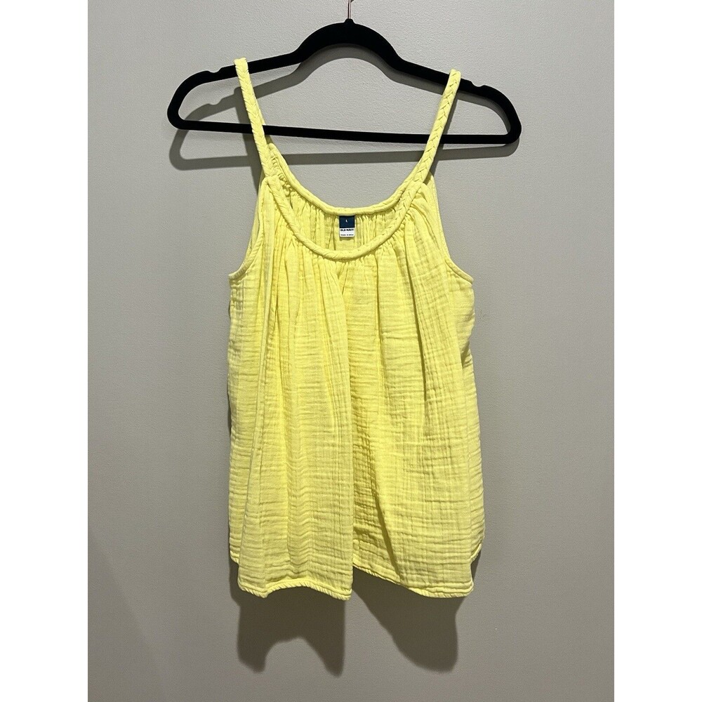 Old Navy Bright Yellow Tank Top - Large